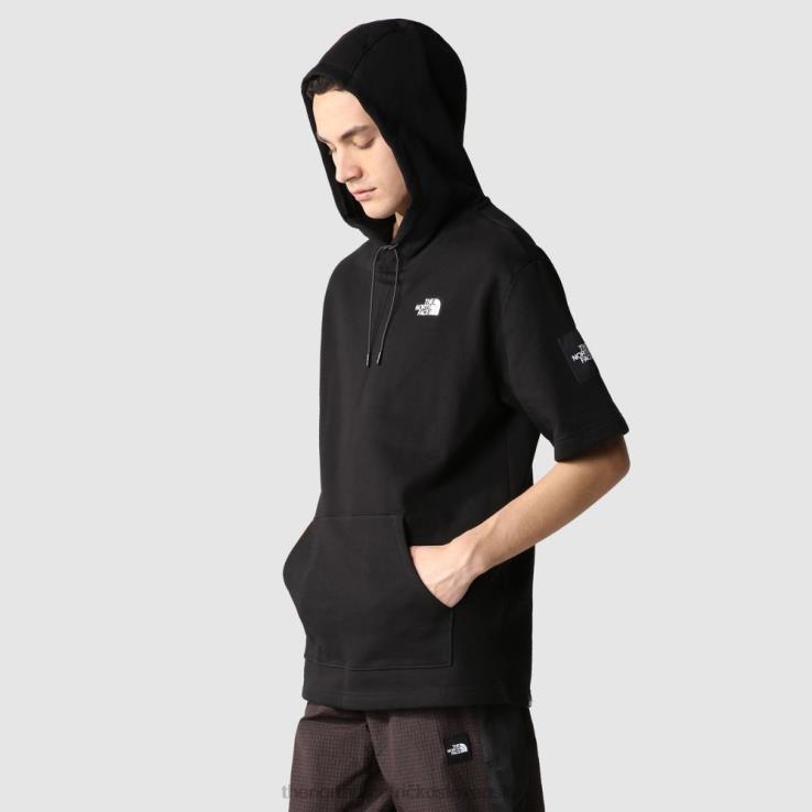 HLH081946 čierna The North Face pánske sezónne tričko s kapucňou