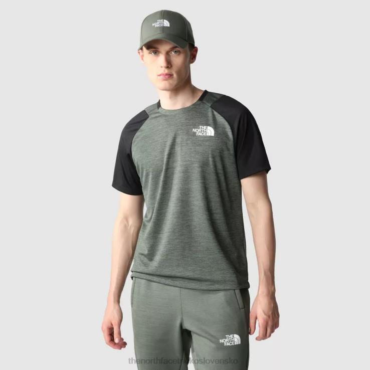HLH082163 tymián The North Face pánske tréningové tričko s krátkym rukávom