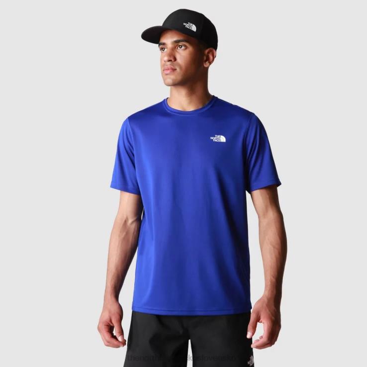 HLH082201 lapis modrý The North Face pánske flex ii tričko s krátkym rukávom