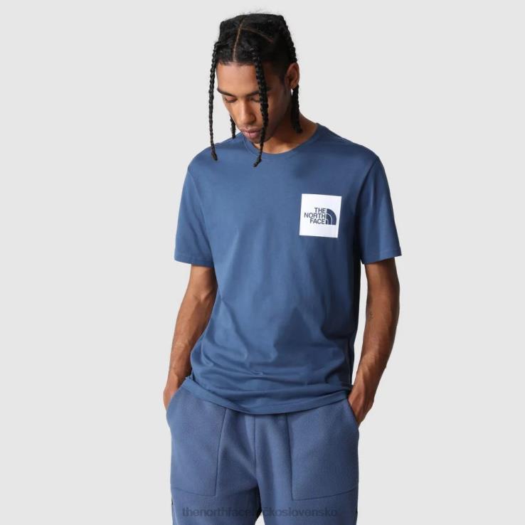 HLH082377 tienisté modré The North Face pánske jemné tričko