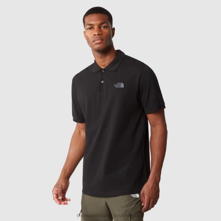 HLH082397 čierna The North Face pánska piquet polokošeľa