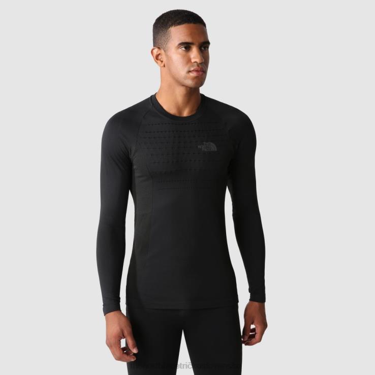 HLH08285 sivá The North Face pánsky športový top s dlhým rukávom