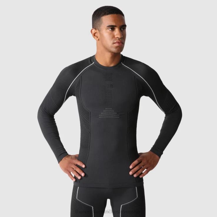HLH08288 sivá The North Face pánske profesionálne tričko s dlhým rukávom