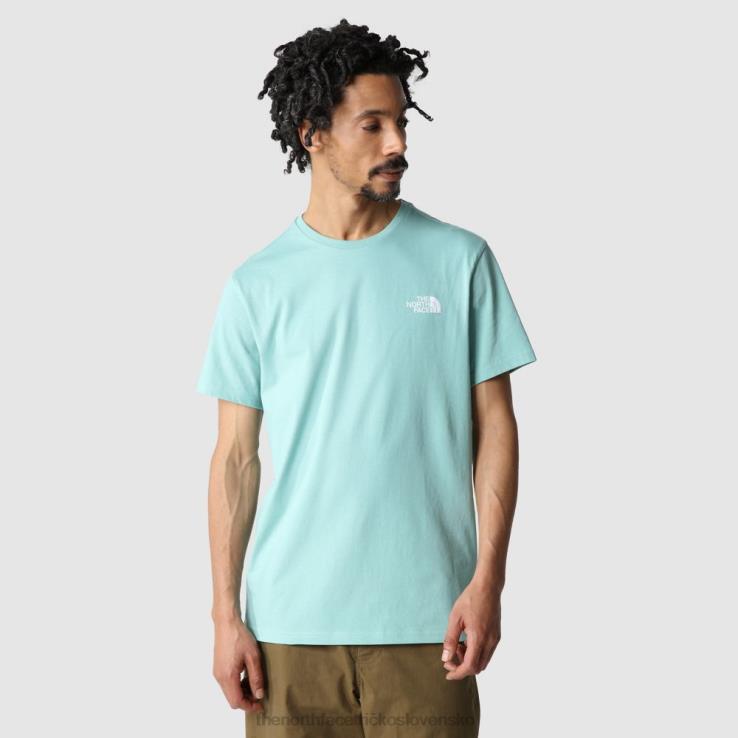 HLH0828 wasabi The North Face pánske jednoduché kupolové tričko