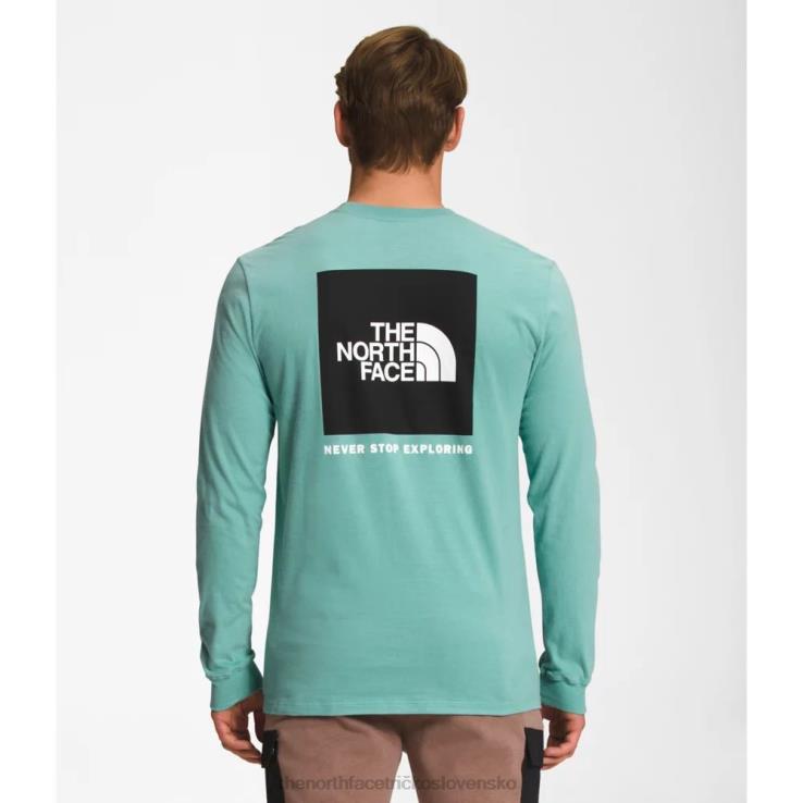HLH083363 wasabi The North Face pánske boxerské tričko s dlhým rukávom