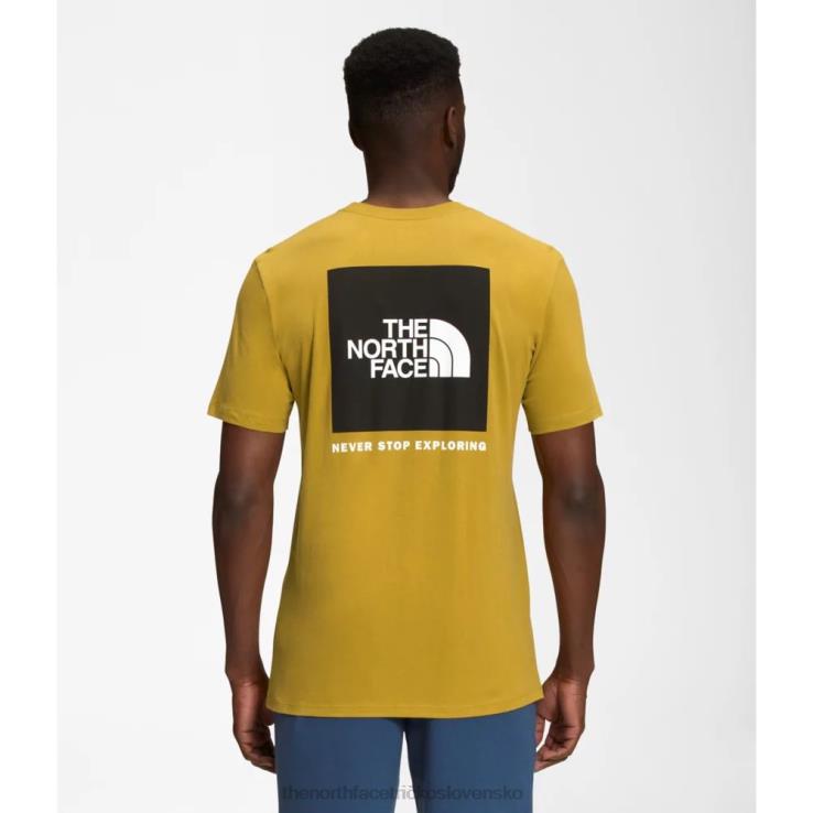 HLH083374 minerálne zlato The North Face pánske boxerské tričko s krátkym rukávom