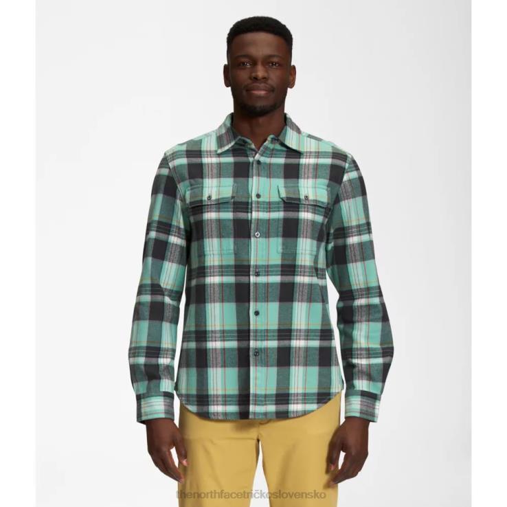 HLH083513 wasabi veľké The North Face pánska flanelová košeľa Arroyo