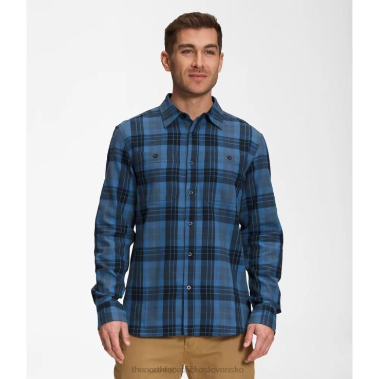 HLH083858 tienisté modré The North Face pánske arroyo ľahký flanel