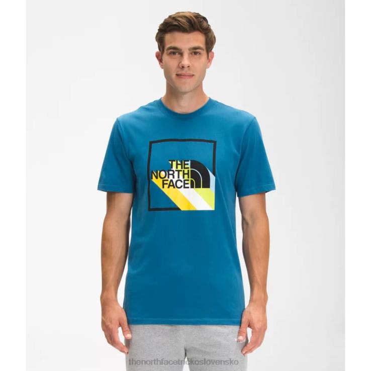 HLH085153 banff blue The North Face pánske tieňové tričko s krátkym rukávom