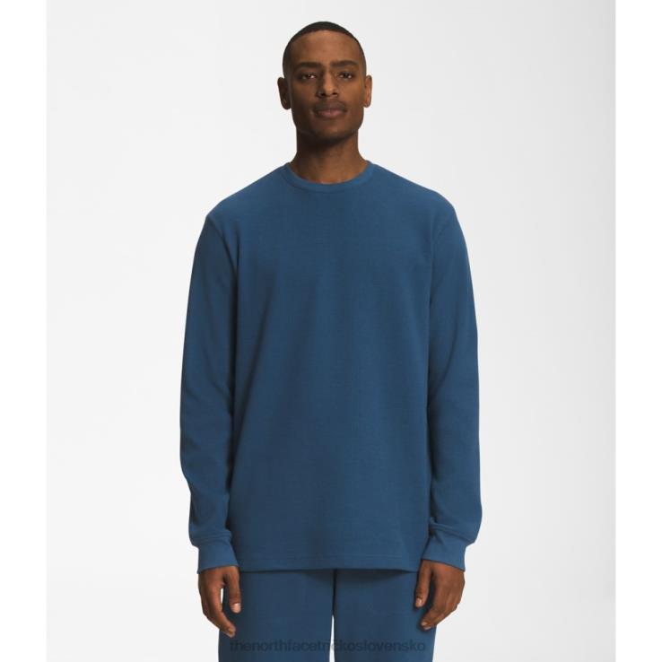 HLH085650 tienisté modré The North Face muži vafle posádka