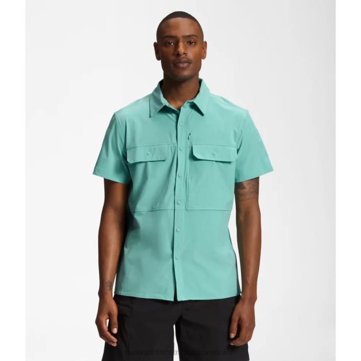 HLH085861 wasabi The North Face pánska sniktau slnečná košeľa s krátkym rukávom