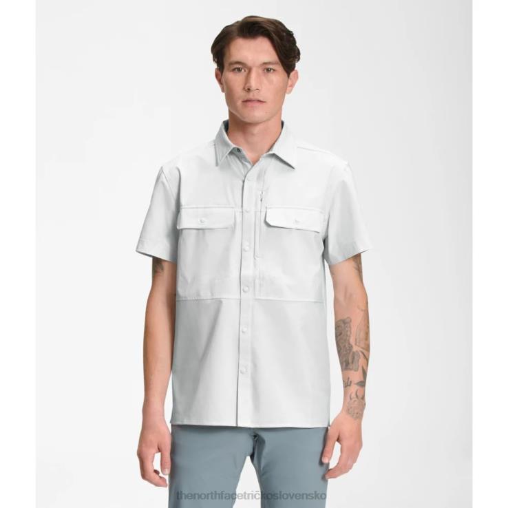 HLH085862 sivá The North Face pánska sniktau slnečná košeľa s krátkym rukávom