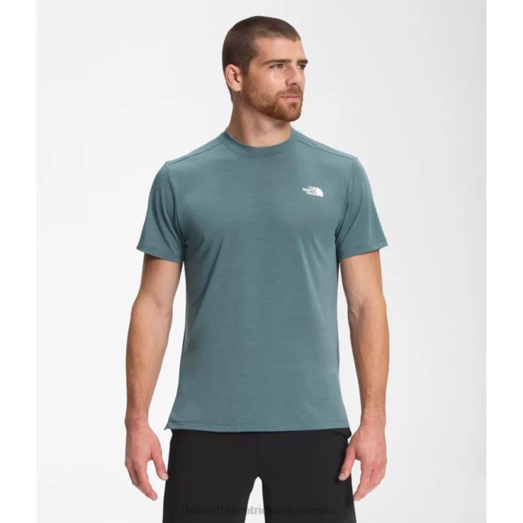 HLH086097 Modrá The North Face pánske tričko s krátkym rukávom