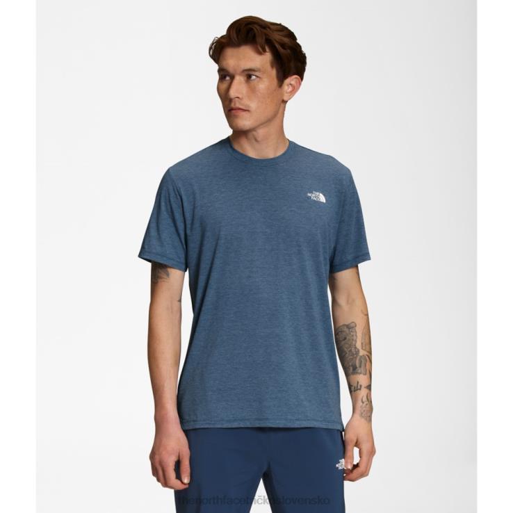 HLH086100 tienisté modré The North Face pánske tričko s krátkym rukávom