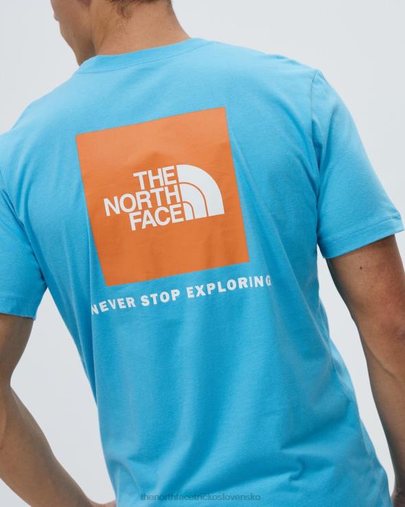 HLH087104 severská modrá The North Face box nse tričko s krátkym rukávom