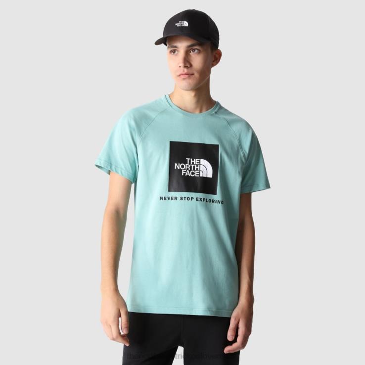 HLH0878 wasabi The North Face pánske raglánové redboxové tričko
