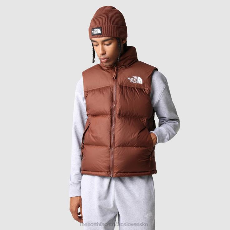 HLH08140 tmavý dub The North Face pánske 1996 retro nuptse vesta