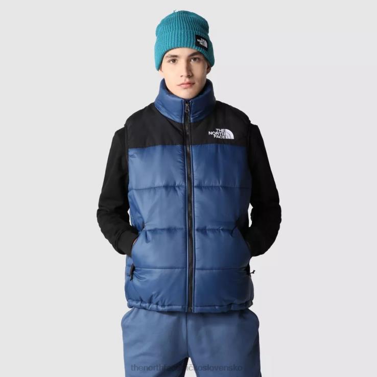 HLH08506 tienisté modré The North Face pánska himalájska zateplená vesta
