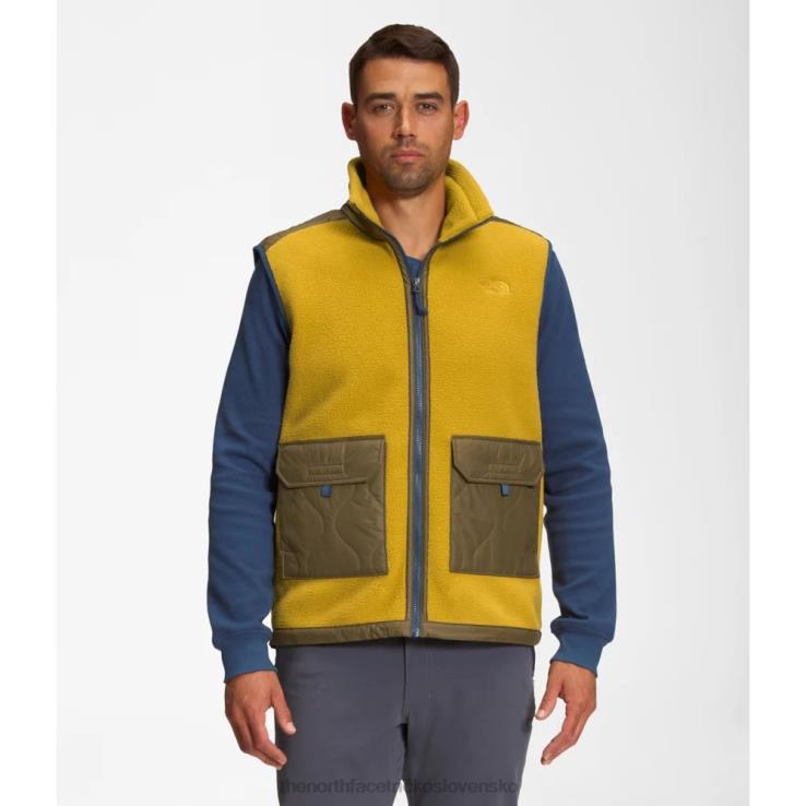 HLH085182 minerálne zlato The North Face pánska kráľovská vesta