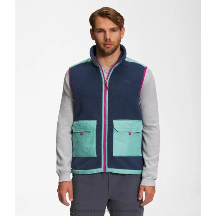 HLH085183 vrcholové námorníctvo The North Face pánska kráľovská vesta