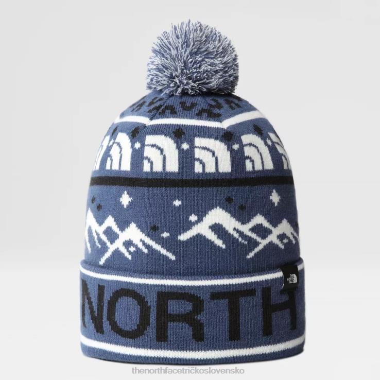 HLH081793 tienisté modré The North Face lyžiarska tuke čiapka pre mládež