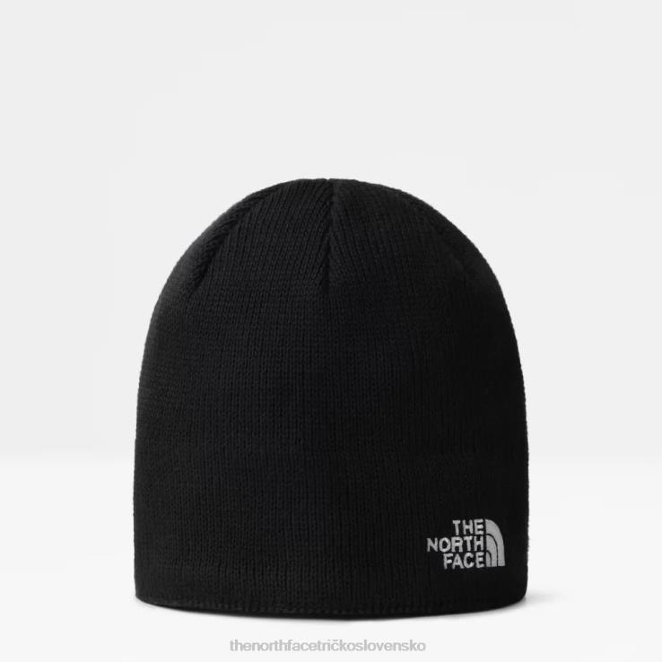 HLH081795 čierna The North Face Recyklovaná čiapka z mládežníckych kostí