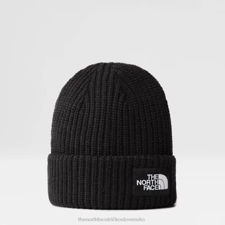 HLH081797 čierna The North Face mládežnícka slaná čiapka pre psa