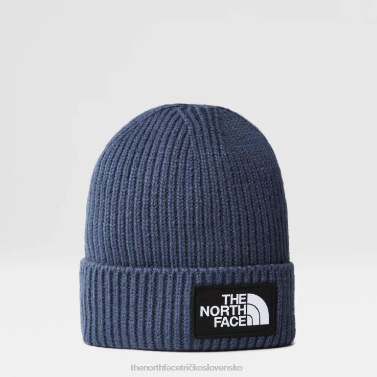 HLH081801 tienisté modré The North Face mládež tnf box logo manžetová čiapka