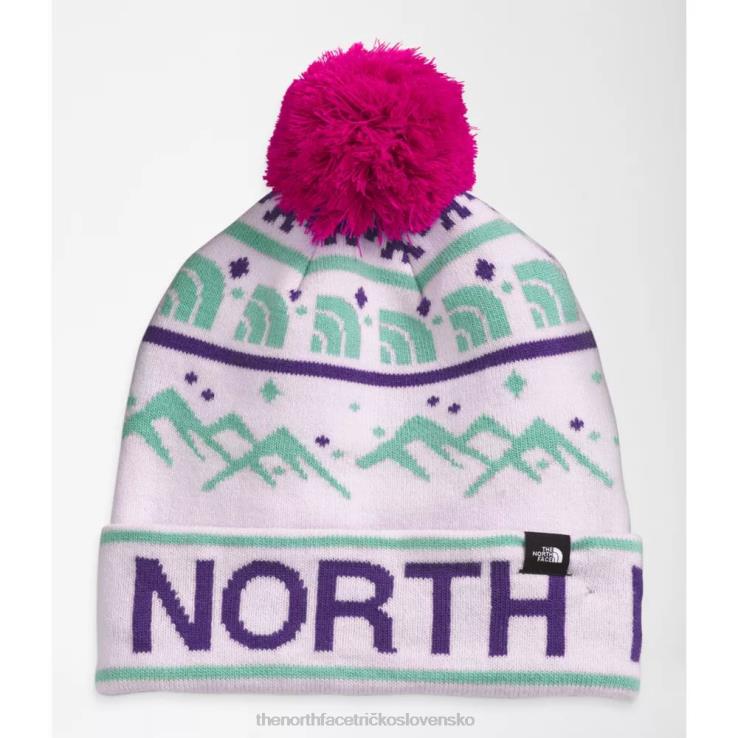 HLH085772 levanduľová hmla The North Face detské lyžiarske tuky
