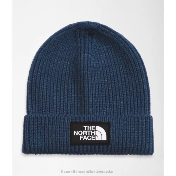 HLH085781 tienisté modré The North Face detská čiapka s logom tnf boxu