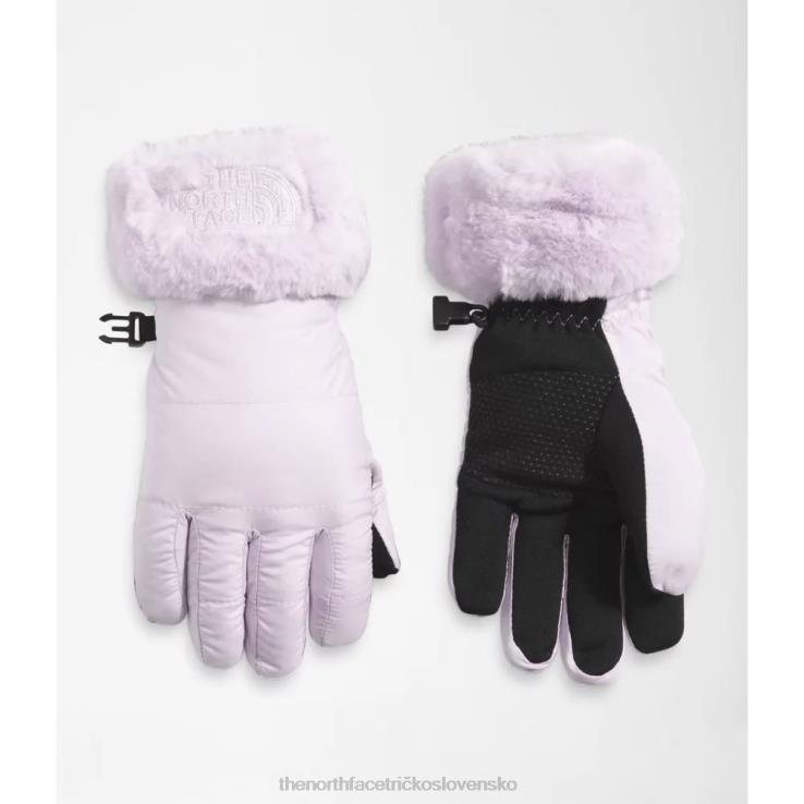 HLH085800 levanduľová hmla The North Face detské machové vírivé rukavice