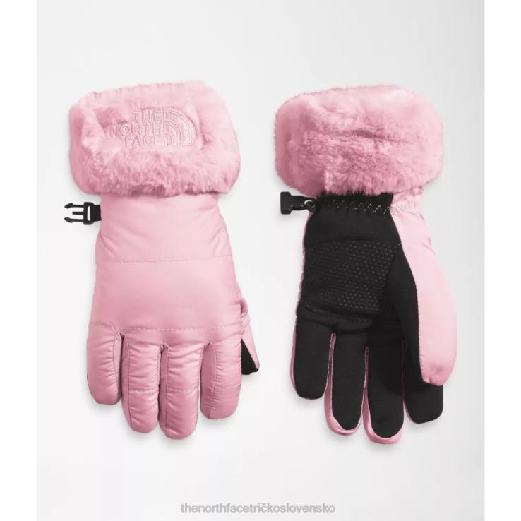 HLH085801 cameo ružová The North Face detské machové vírivé rukavice