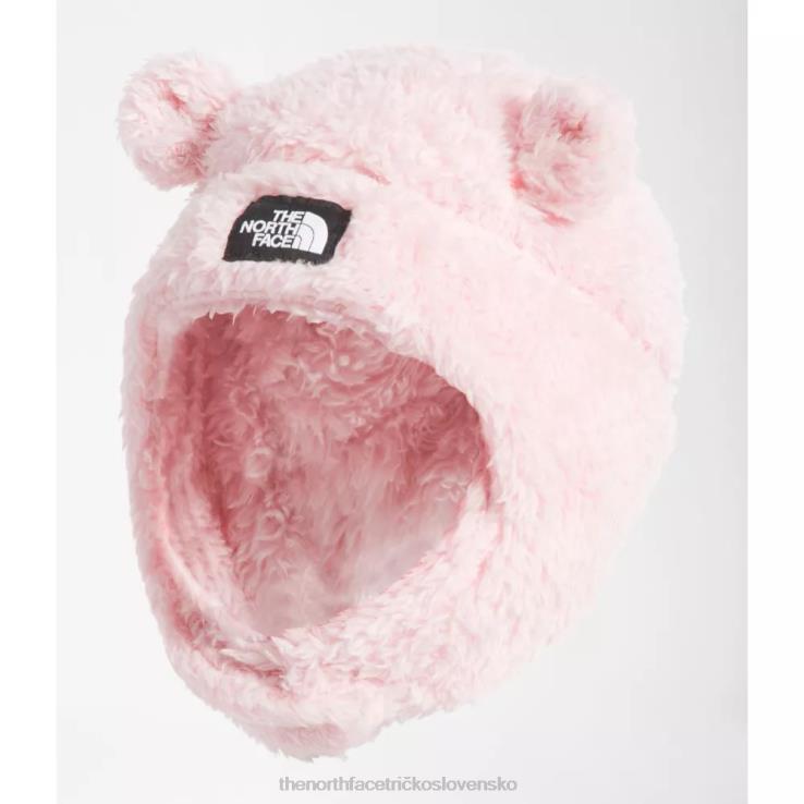 HLH085114 purdy ružová The North Face baby bear suave oso beanie