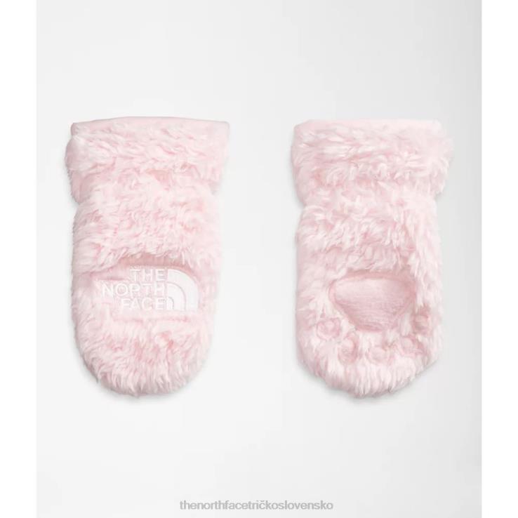 HLH085795 purdy ružová The North Face baby bear jemné oso rukavice