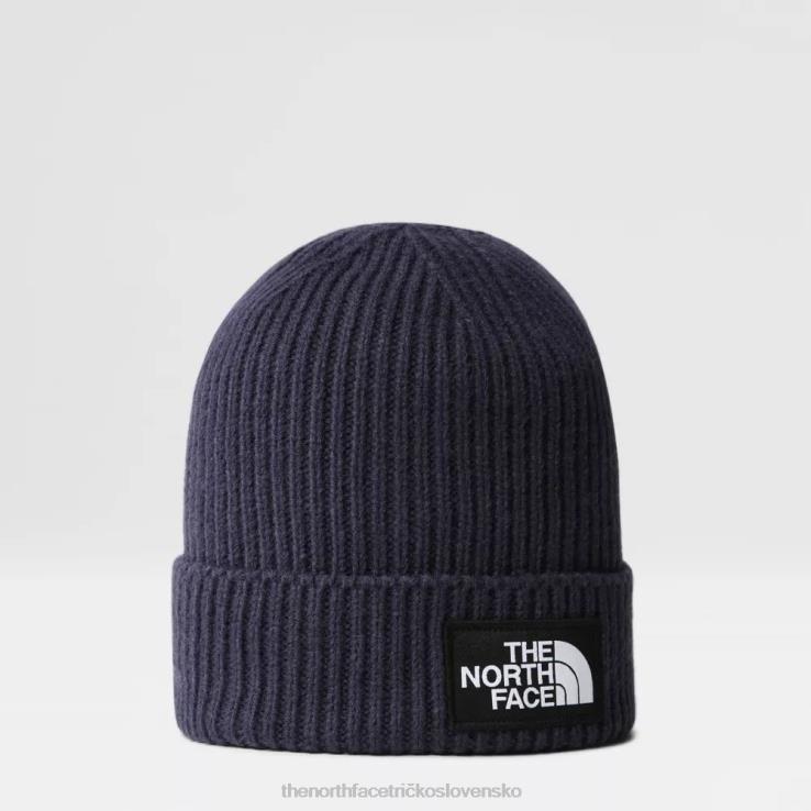 HLH08112 vrcholové námorníctvo The North Face Čiapka s manžetou na krabičke s logom tnf