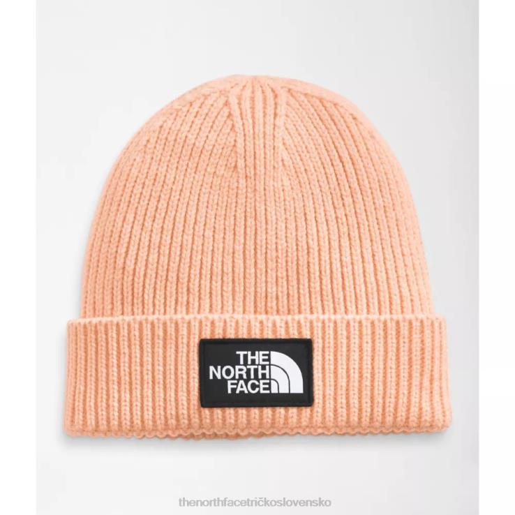 HLH083220 marhuľový ľad The North Face Čiapka s manžetou na krabičke s logom tnf