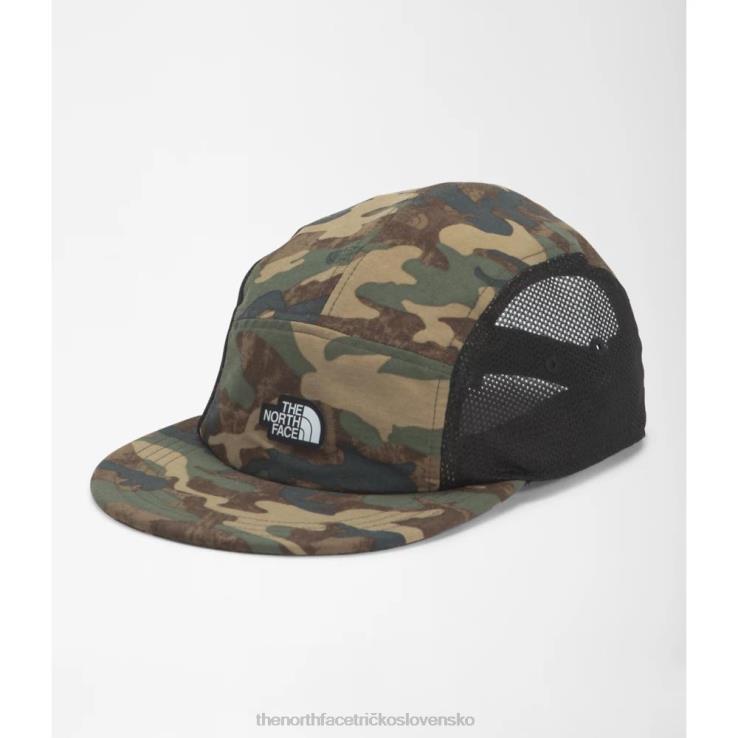 HLH083968 hnedá camo potlač The North Face trieda v táborový klobúk