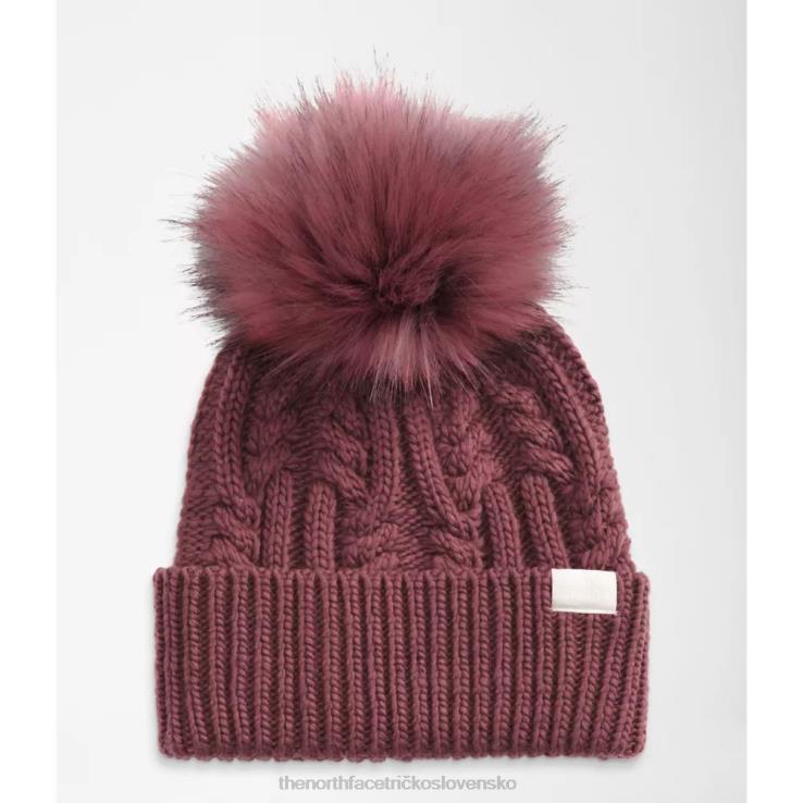 HLH085067 zázvor The North Face ženy oh mega kožušinová pom čiapka