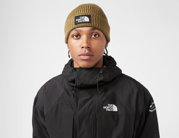 HLH086688 zelená The North Face Čiapka s manžetou na logo box