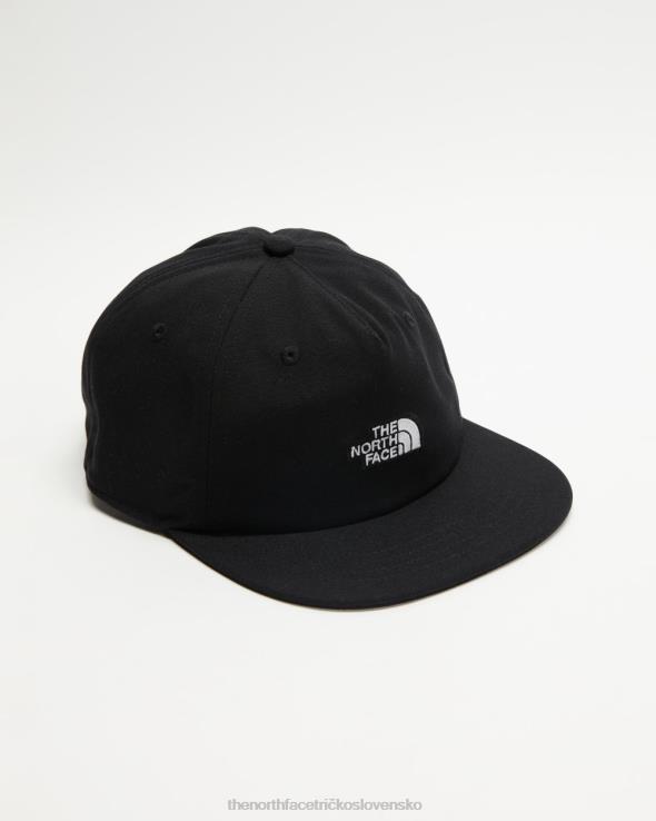 HLH086978 čierna The North Face recyklovaný 66 záplatovaný klobúk