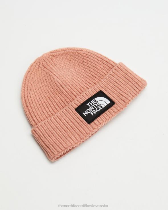 HLH087068 ružový úsvit The North Face Čiapka na manžete s logom tnf