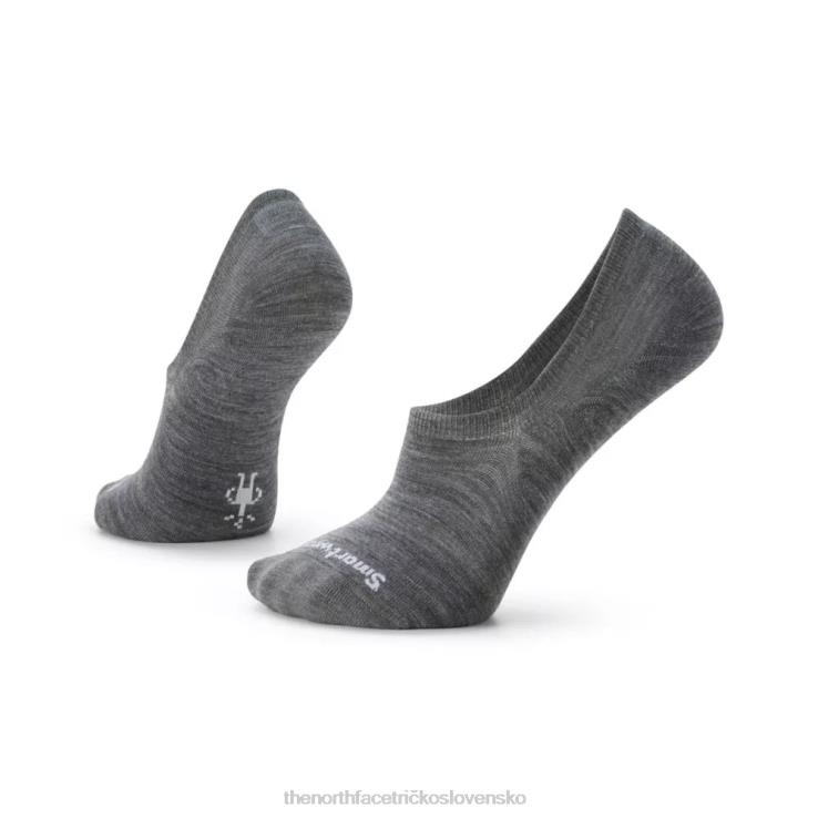 HLH086300 stredne šedá The North Face každý deň no show ponožky