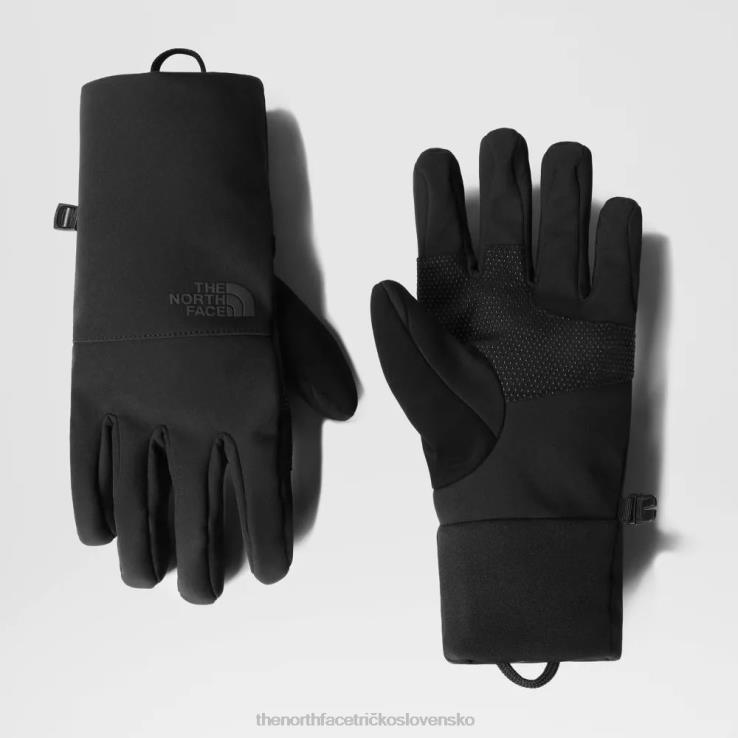 HLH081524 čierna The North Face pánske zateplené rukavice apex etip