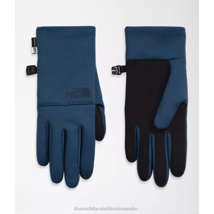 HLH083633 tienisté modré The North Face dámske etip recyklované rukavice