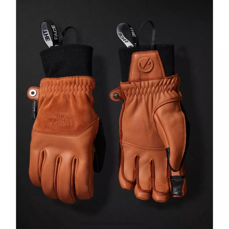 HLH083776 úžitková hnedá The North Face il solo pro futurelight rukavice