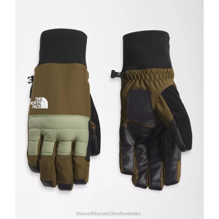HLH085052 vojenská oliva The North Face pánske rukavice montana utility sg