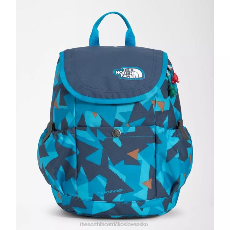 HLH083711 modrý trojuholník The North Face mládežnícky mini prieskumník batoh