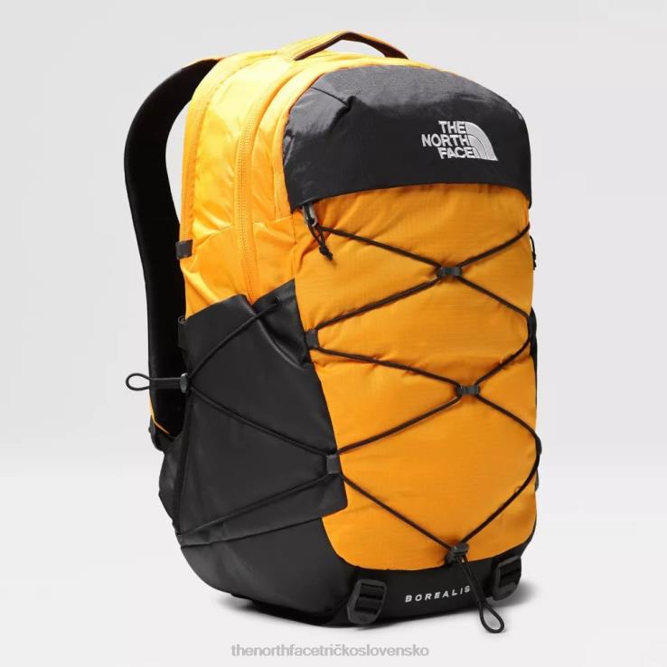 HLH08751 oranžovo-čierna The North Face oranžovo čierny batoh borealis