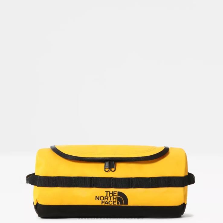 HLH08785 vrcholové zlato The North Face cestovná taška do základného tábora veľká
