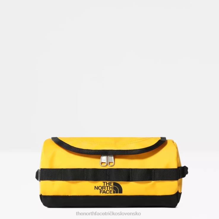 HLH08789 vrcholové zlato The North Face malá cestovná taška do základného tábora
